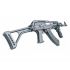 Страйкбольный автомат Cyma АК-47 АКМС Tactical (CM.039U)