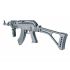 Страйкбольный автомат Cyma АК-47 АКМС Tactical (CM.039U)